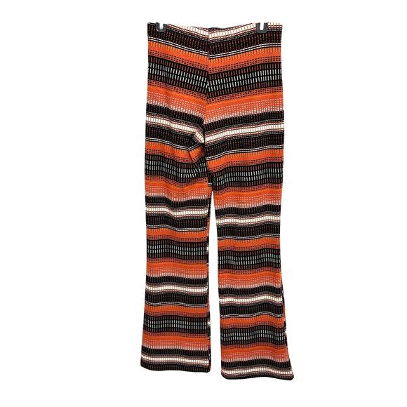 Urban Outfitters Bryn Pull On Pants Retro Boho 70s Wide Leg M - Picture 3 of 8